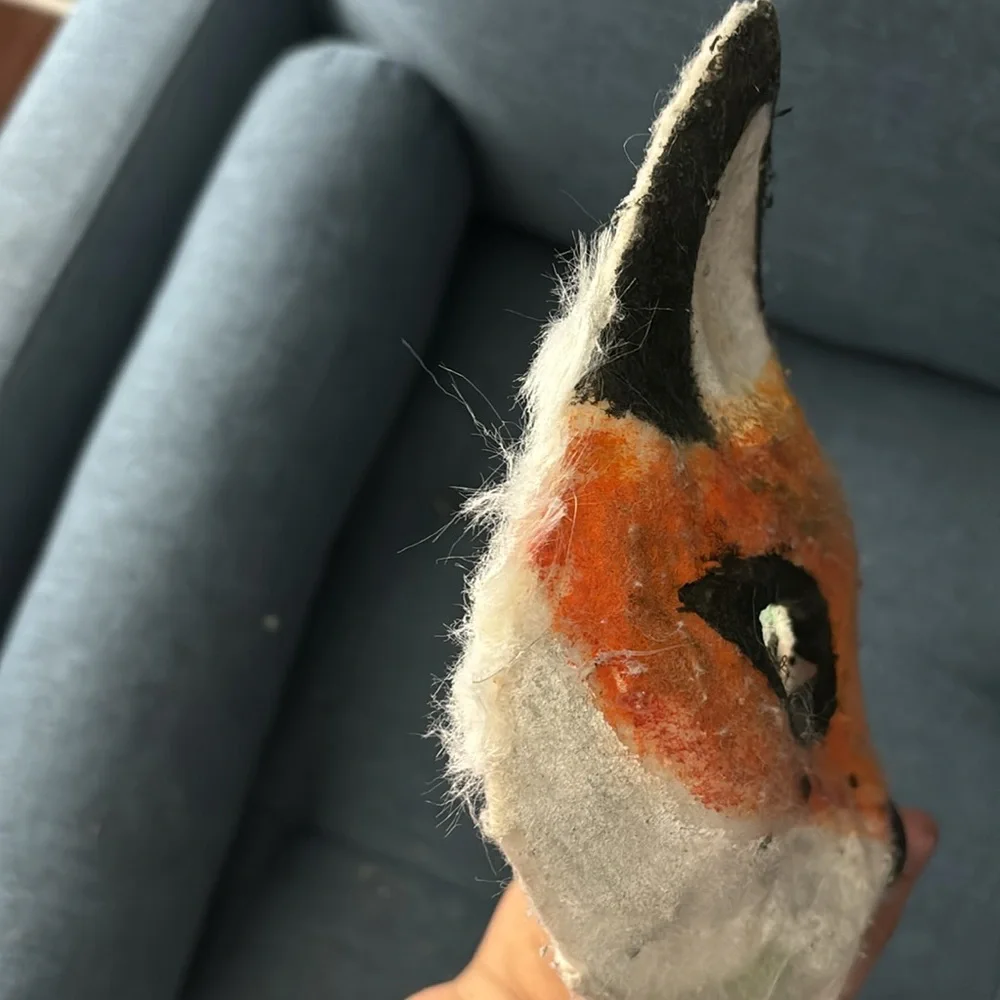 ✨Therian red fox mask✨🦊 this is my first time selling so i hope you enjoy this